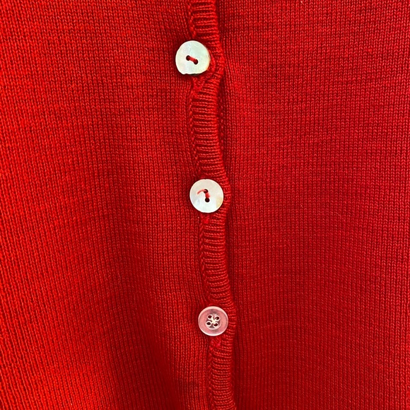90s V-Neck Italian Cardigan - Picture 5 of 7